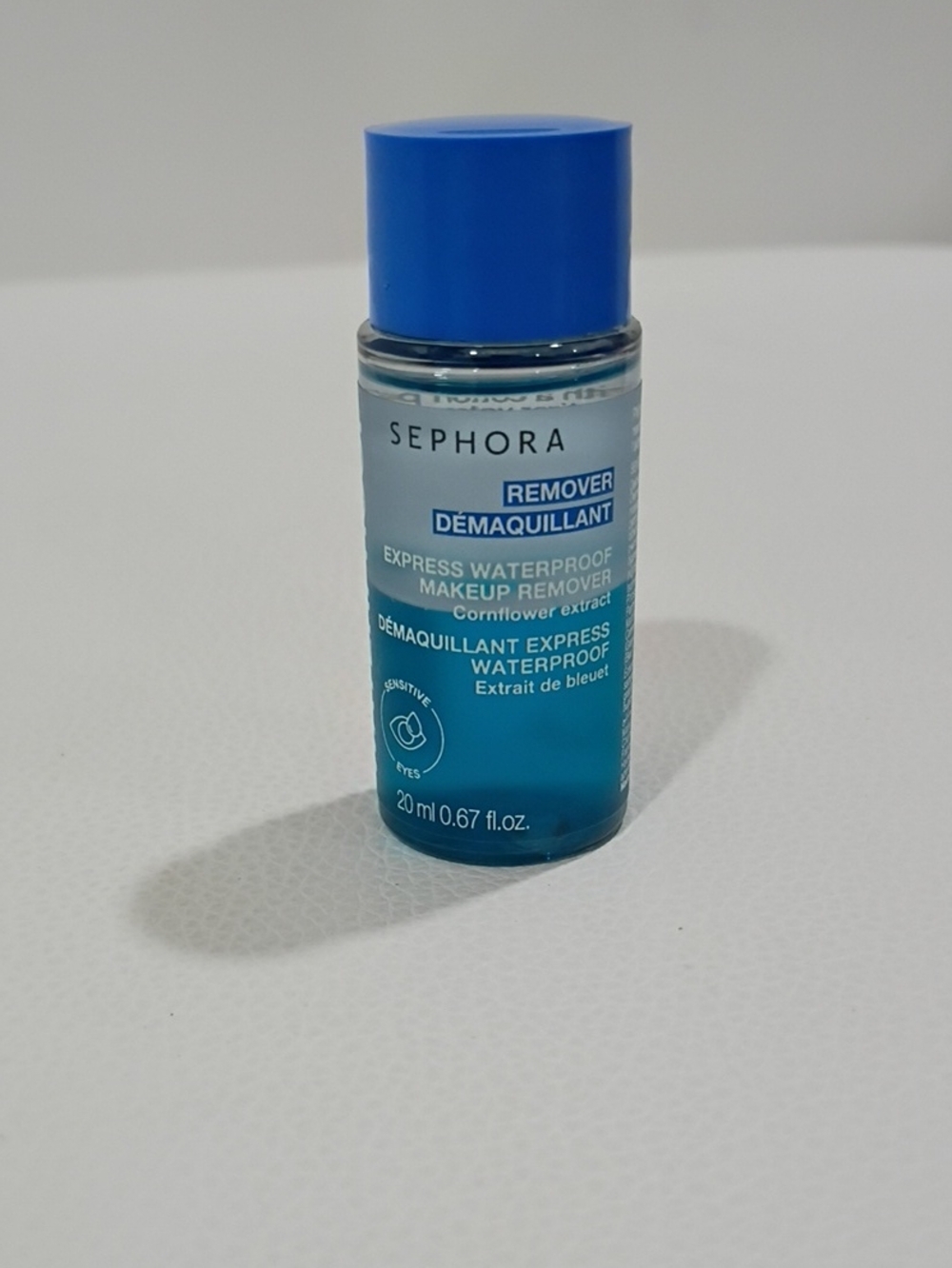 Sephora Waterproof Makeup Remover - Blue Bottle